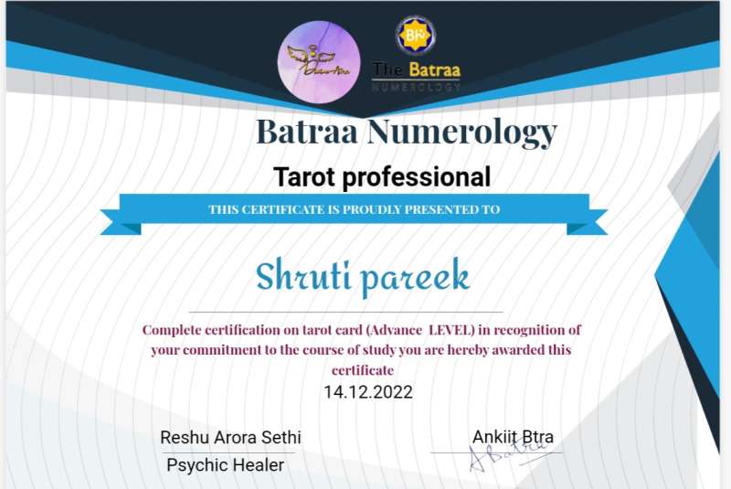 Certificate Of Complitation